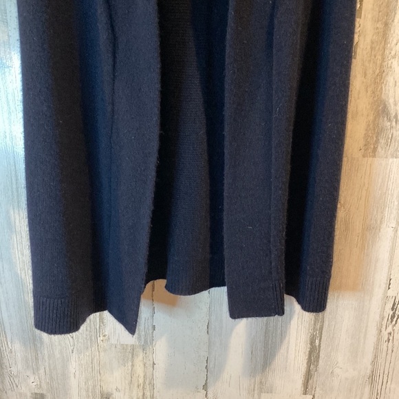 Marabelle Cashmere Open Front Short Sleeve Cardigan - Picture 3 of 11